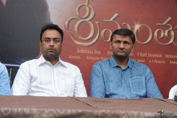 Srimanthudu Movie Press Meet